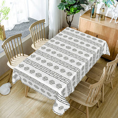 Lofaris Modern Simple Pattern Rectangle Tablecloth For Decor