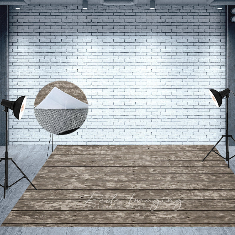 Lofaris Mottled Grey Vibe Fabric Floor Backdrop For Photo