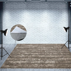 Lofaris Mottled Grey Vibe Fabric Floor Backdrop For Photo