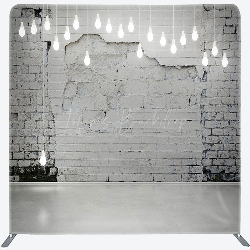 Lofaris Mottled Wall Light Bulbs Square Tension Backdrop