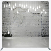 Lofaris Mottled Wall Light Bulbs Square Tension Backdrop