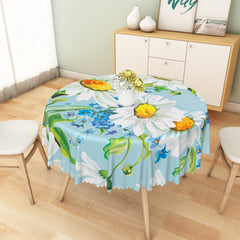 Lofaris Multicolor Flower Pattern Rectangle Tablecloth