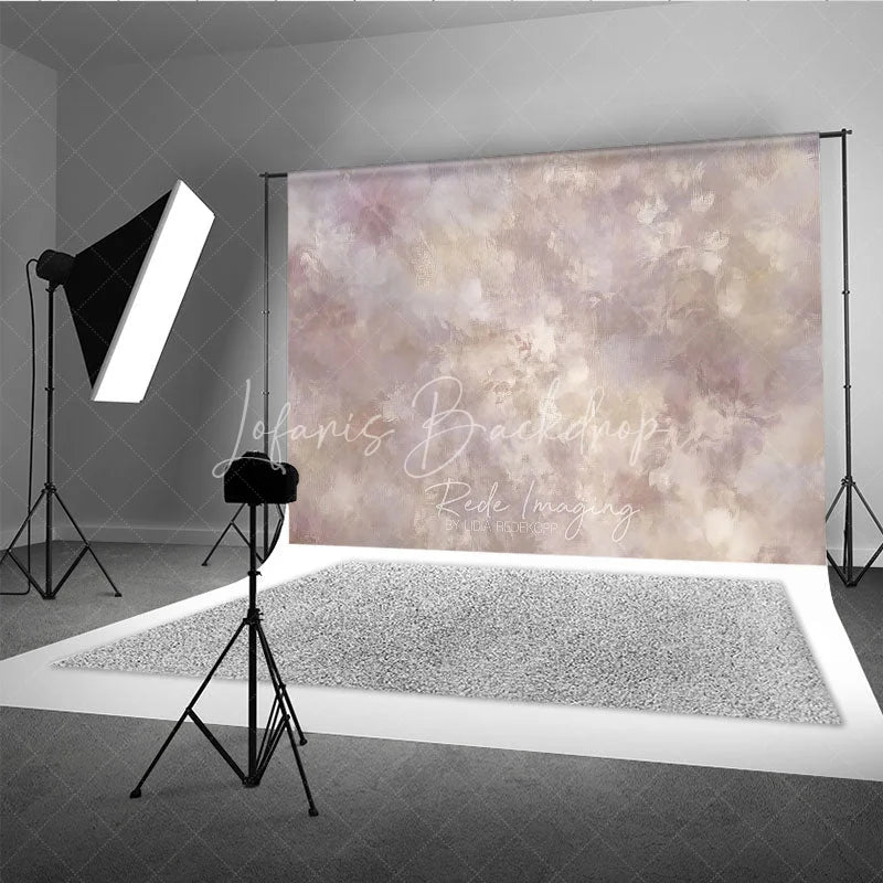 Lofaris Muted Abstract Painterly Photography Backdrop Distressed Beige Purple Brown Texture for Studio Photo Shoot