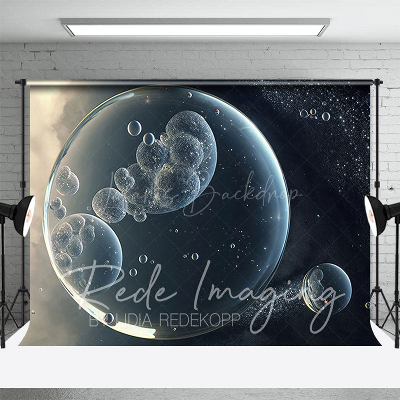 Lofaris Mysterious Galactic Bubbles Fine Art Photo Backdrop