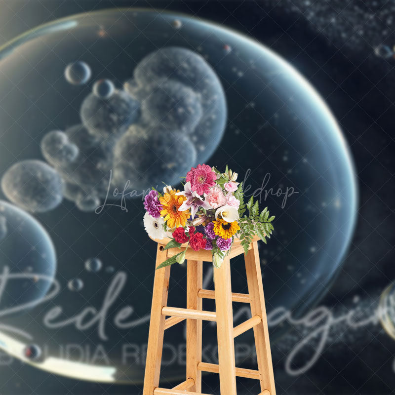 Lofaris Mysterious Galactic Bubbles Fine Art Photo Backdrop