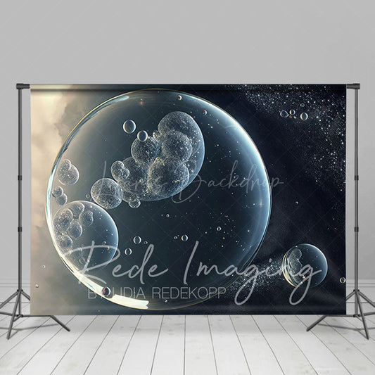 Lofaris Mysterious Galactic Bubbles Fine Art Photo Backdrop