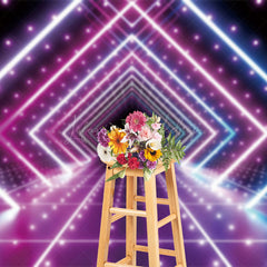 Lofaris Mysterious Rays Dance Stage Photography Backdrop