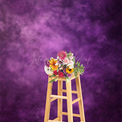 Lofaris Mystical Gradient Purple Abstract Fuzzy Backdrop