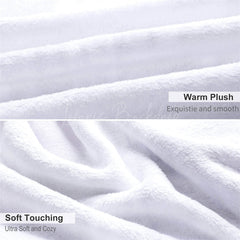 Lofaris Natural Green Custom Stitch Photos Name Pet Blanket