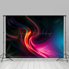 Lofaris Neon Color Simple Vibe Abstract Textured Backdrop