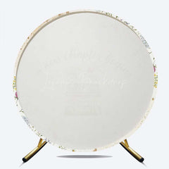 Lofaris New Chapter Begin Floral Round Bridal Shower Cover