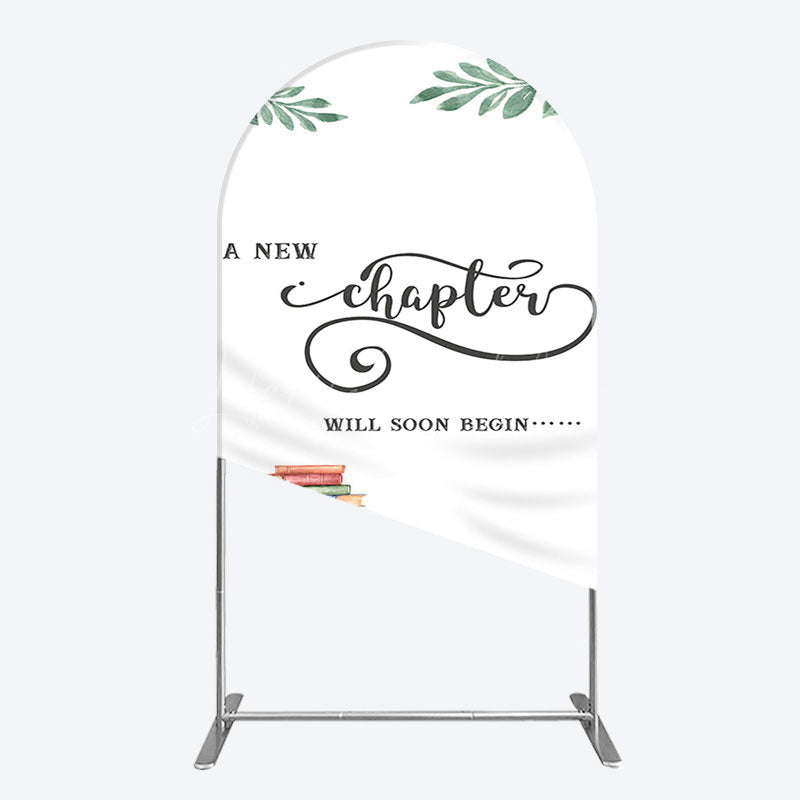 Lofaris New Chapter Books Baby Shower Sweet Arch Backdrop