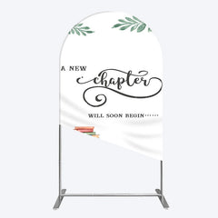 Lofaris New Chapter Books Baby Shower Sweet Arch Backdrop