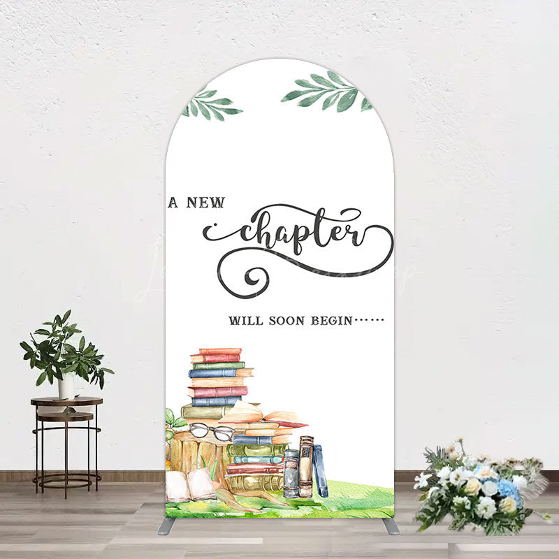 Lofaris New Chapter Books Baby Shower Sweet Arch Backdrop