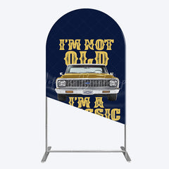 Lofaris Not Old But Classic Vintage Birthday Arch Backdrop