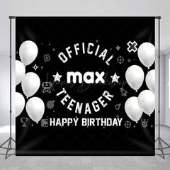Lofaris Official Teenager Balloon Custom Birthday Backdrop