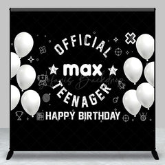 Lofaris Official Teenager Balloon Custom Birthday Backdrop