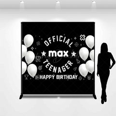 Lofaris Official Teenager Balloon Custom Birthday Backdrop