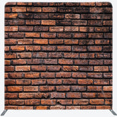 Lofaris Old Style Brick Wall Photo Square Tension Backdrop