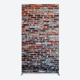 Lofaris Old Style With Retro Brick Wall Photo Rectangle Backdrop