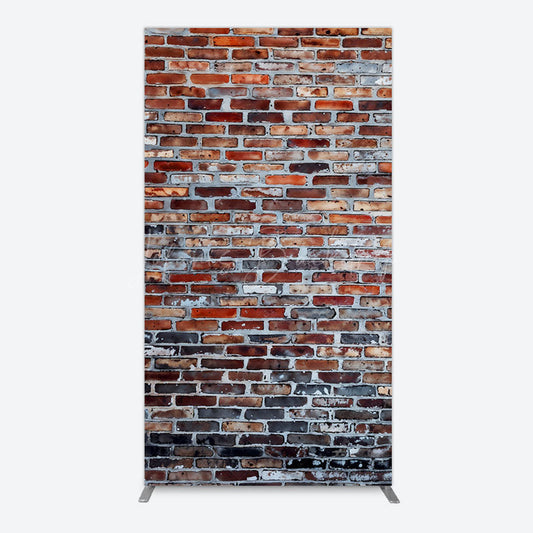 Lofaris Old Style With Retro Brick Wall Photo Rectangle Backdrop