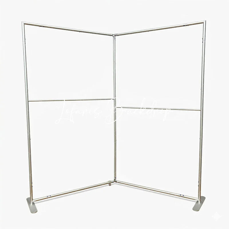 Lofaris Open Book-Shaped Frame Fairytale Story Book Stand Metal for Birthday Baby Shower Wedding Decor