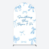 Lofaris Out of Blue Before I Do Wedding Arch Backdrop