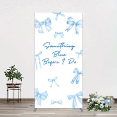 Lofaris Out of Blue Before I Do Wedding Rectangle Backdrop