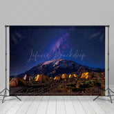 Lofaris Outdoor Desert Under Starry Sky Photography Backdrop
