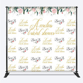 Lofaris Personalized Bridal Shower Step And Repeat Banner