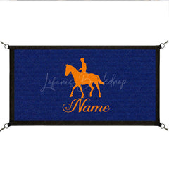 Lofaris Personalized Horse Stall Guard Custom Sign Gift