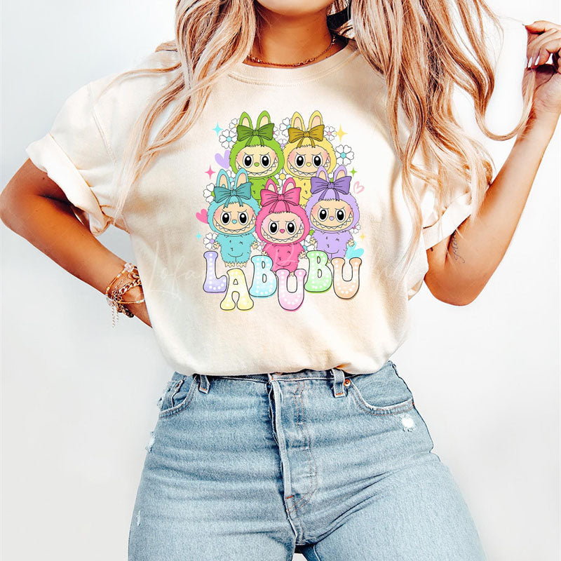Lofaris Personalized La Bubu Print Cartoon Tshirts