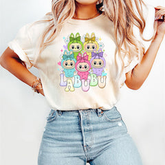 Lofaris Personalized La Bubu Print Cartoon Tshirts