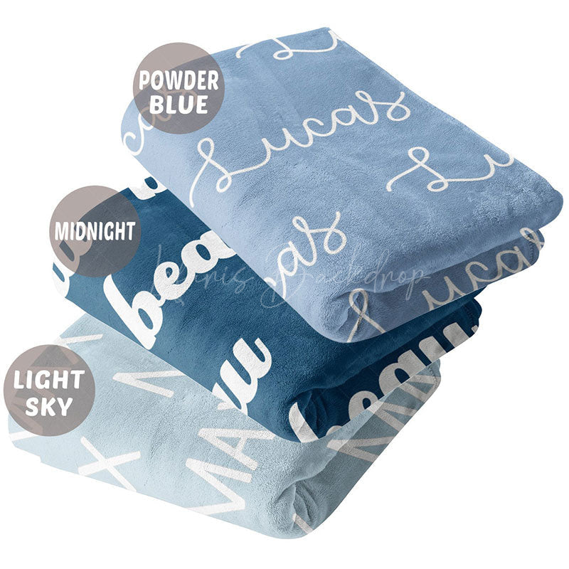 Lofaris Personalized Name Newborn Baby Blanket For Girls Boys