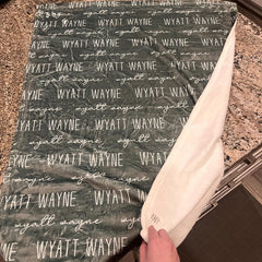 Lofaris Personalized Newborn Baby Swaddle Name Blanket