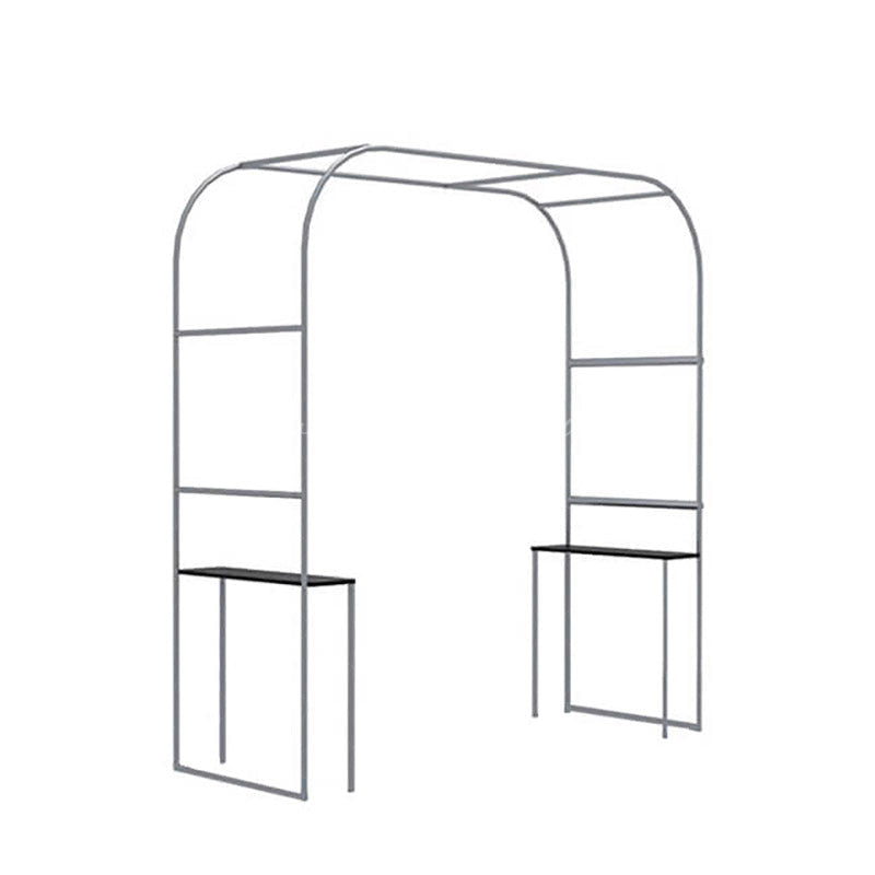 Lofaris Personalized Square Arch Fabric Display Trade Backdrop