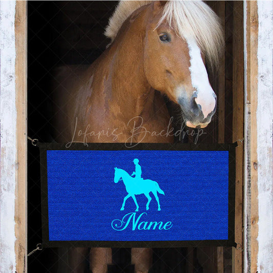 Lofaris Personalized Stable Name Printing Stall Guard