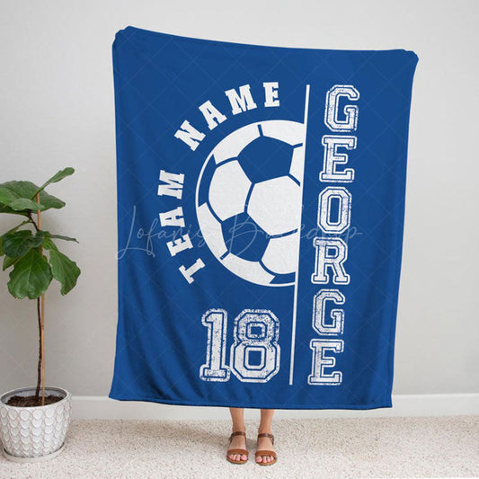 Lofaris Personalized Text Cute Pattern Music Album Blanket