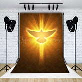 Lofaris Pigeon In Light Heaven Scene Photography Backdrop