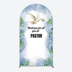 Lofaris Pigeon Thank You Pastor Appreciation Arch Backdrop