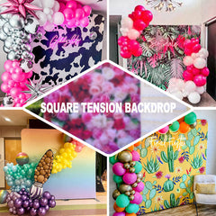 Lofaris Pink Bokeh Love Rain Wedding Pillow Case Backdrop