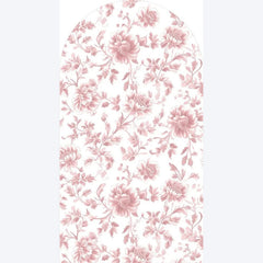 Lofaris Pink Floral Boho Arch Backdrop Delicate Flower Party Decor Rustic Photo Background for Birthday Baby Shower