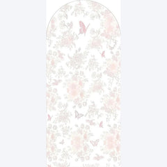 Lofaris Pink Floral Boho Arch Backdrop Delicate Flower Party Decor Rustic Photo Background for Birthday Baby Shower
