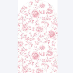 Lofaris Pink Floral Boho Arch Backdrop Delicate Flower Party Decor Rustic Photo Background for Birthday Baby Shower