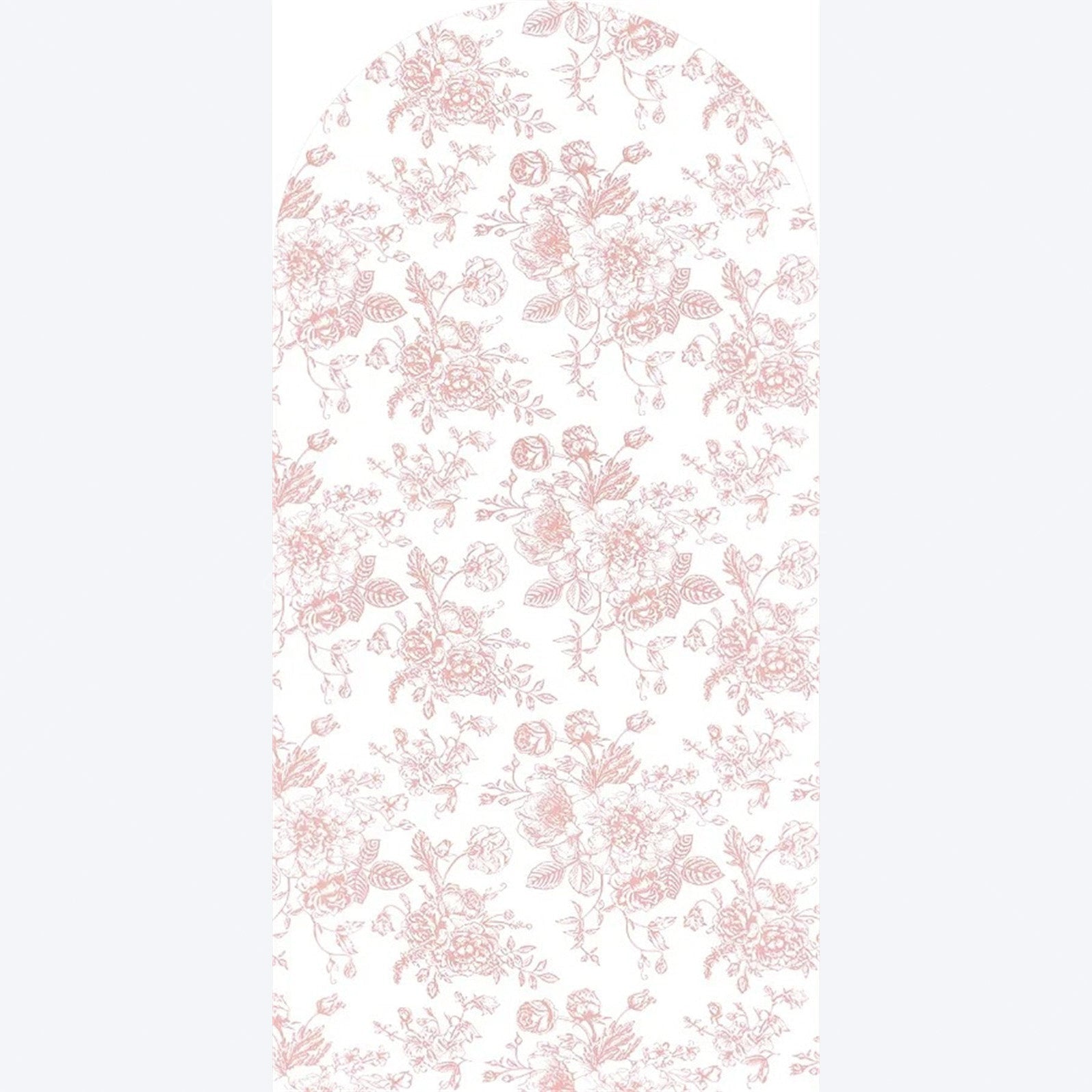 Lofaris Pink Floral Boho Arch Backdrop Delicate Flower Party Decor Rustic Photo Background for Birthday Baby Shower