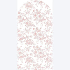 Lofaris Pink Floral Boho Arch Backdrop Delicate Flower Party Decor Rustic Photo Background for Birthday Baby Shower
