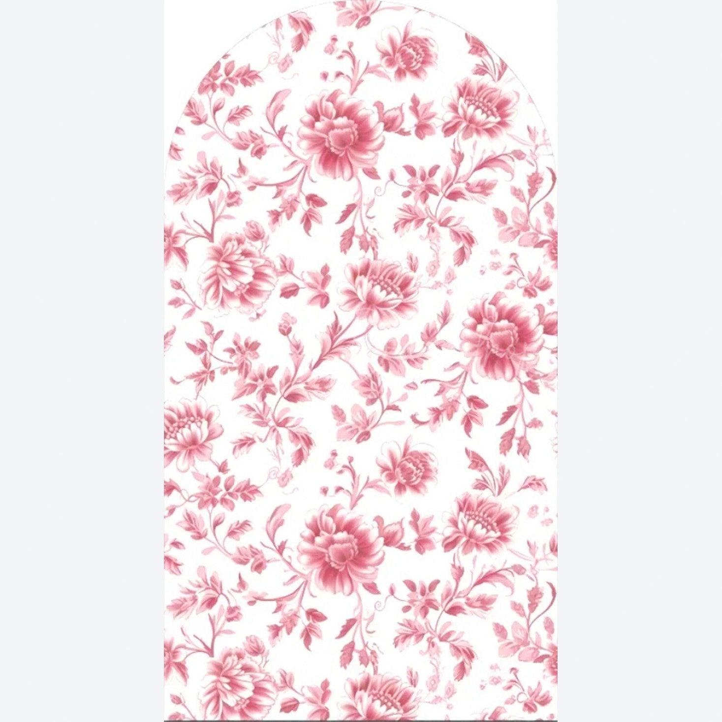 Lofaris Pink Floral Boho Arch Backdrop Delicate Flower Party Decor Rustic Photo Background for Birthday Baby Shower