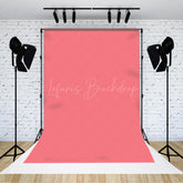 Lofaris Pink Solid Color Backdrop For Portrait Photography