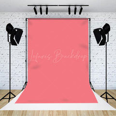 Lofaris Pink Solid Color Backdrop For Portrait Photography