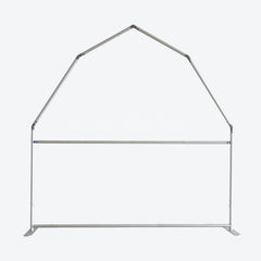 Lofaris Pink Wooden Farm House Barn Door Arch Party Backdrop